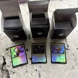 Magic The Gathering Final Fantasy Commander Deck 3-Pack Lot VI X XIV MTG Cards - Image 5