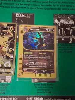 Lot of 2 Pokemon TCG Rare Cards - Super Rare Promo Japanese Full Art + Skyridge! - Image 2