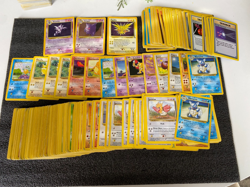 Vintage 1999 Wizards Pokemon Card Lot (205) Assorted Cards With Holos - Image 1