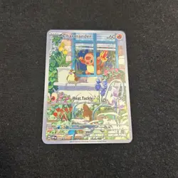 🔥Gold Metal Charmander 044 Promo Fan Art Card Collectible/Gift/Display🔥 - Image 1