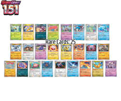Pokemon Scarlet & Violet 151 Complete Common, Uncommon & Rare 153 Card Set - Image 4