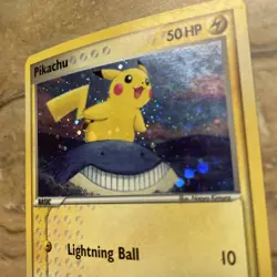 Misprint 2007 Pokemon Pop Series 5 Pikachu Holo Card 12/17 Inverted Back Error - Image 4