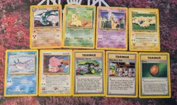 Pokemon TCG Neo Genesis Bundle | 9 Cards - Image 1