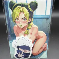 Jolyne Cujoh Anime Waifu Card Doujin ACG Goddess Holo - Image 1