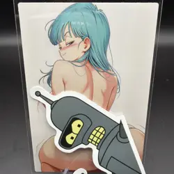 Bulma Anime Waifu Card Doujin ACG Goddess Holo - Image 1