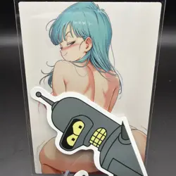Bulma Anime Waifu Card Doujin ACG Goddess Holo - Image 2