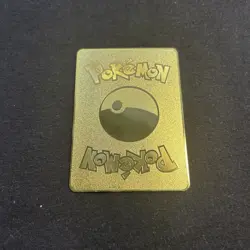 ?Gold Metal Blastoise Starry Night Van Gogh Fan Card Collectible/Gift/Display? - Image 2