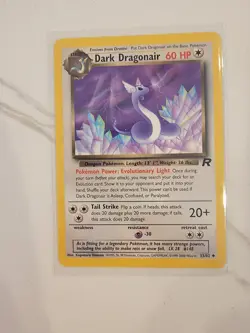 Pokemon TCG Card Dark Dragonair Team Rocket 33/82 Unlimited Uncommon - LP/NM - Image 1