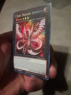 Yu-Gi-Oh! Cyber Dragon Infinity 1st Edition Secret Rare Card RA04-EN068 - Image 2