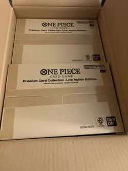 °English Sealed° One Piece- Premium Card Collection - Live Action - - Image 3
