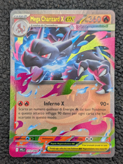 Carta Pokemon MEGA CHARIZARD EX 013/094 Fiamme Spettrali PFL Holo Rara ITA NM - Image 1