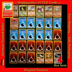 30x Pokemon Karten teilw. WOTC teilw. POOR Sammlung gemischt div. Set TCG #45 - Image 1