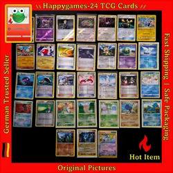 31x Pokemon Karten Reverse Holo Sammlung gemischt div. Set TCG #44 - Image 1