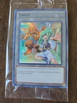 Sealed Leo Life Stream Dragon Token TKN5-EN028 Yu-Gi-Oh! - Image 1