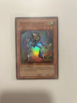 1x Yu-Gi-Oh! Vortex Trooper - GLAS-ENSE2 - Super Rare - Limited Edition - NM - Image 1