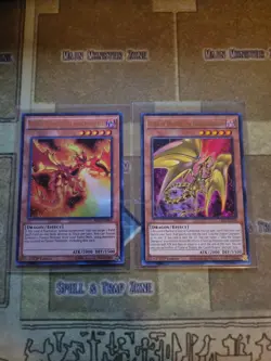 YUGIOH CURSE OF DRAGONFIRE + CURSE OF DRAGON THE CURSED DRAGON ULTRA 1ST ED NM - Image 1