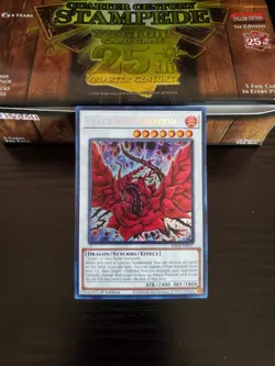 Yugioh Stampede - Black Rose Dragon - Secret Rare - RA04-EN057 - Image 1