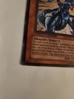 Yu-Gi-Oh! Blue-Eyes Shining Dragon - Limited Edition MOV-EN001-Collector’s Card - Image 3