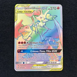 ????Charizard & Braixen GX 251/236 Fan Art Card Collectible/Gift/Display???? - Image 1