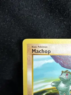 Pokemon TCG Machop Base Set Shadowless 1st Edition Common Card 52/102 WOTC LP - Image 2
