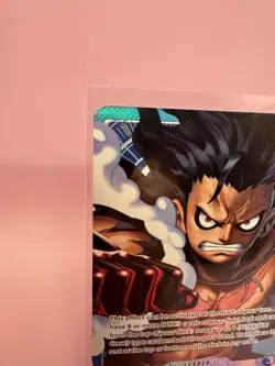 MONKEY.D.LUFFY OP11-040 (L) Alt Art A Fist of Divine Speed One Piece Card NM/M - Image 2