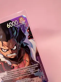 MONKEY.D.LUFFY OP11-040 (L) Alt Art A Fist of Divine Speed One Piece Card NM/M - Image 3