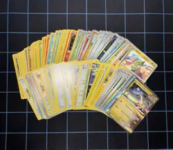 100 Pokemon Card Card Lot Gx Ex V Vmax VStar M Ex - Image 1