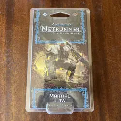 Android Netrunner Card Game MARTIAL LAW Data Pack 2016 Fantasy Flight LCG NEW - Image 1
