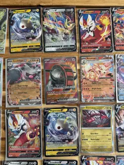 Set Of 58 Assorted POKEMON Card Lot MANY HOLO RARE, VSTAR, V, EX, & more TCG - Image 3