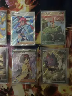 Lot of 8 Pokemon Cards Promos and Holo Rares NM Condition - Image 3