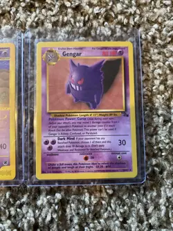 Gengar Pokemon Card Trio Collection, 1999, 2002, 2023 TCG - Image 3