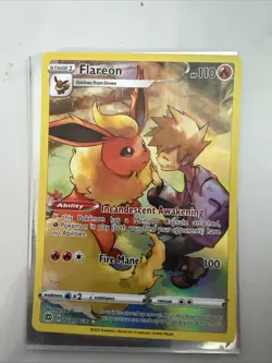 Pokemon Card TCG - Flareon TG01/TG30 (Trainer Gallery) - Brilliant Stars - LP - Image 1