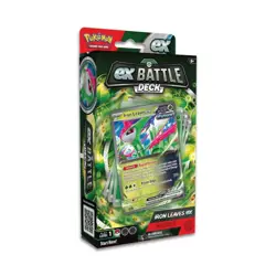 Pokemon TCG: Iron Leaves ex Battle Deck New Sealed Box Deck Box 60 Card Deck Box - Image 1