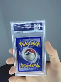 Pokemon Gyarados Card 6/102 Shadowless Holo Base Set Psa 1 - Image 2