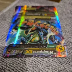 Pokemon Mega M Rayquaza EX Roaring Skies Ultra Rare Holo Card 61/108 Full Art - Image 4