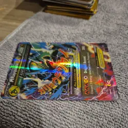 Pokemon Mega M Rayquaza EX Roaring Skies Ultra Rare Holo Card 61/108 Full Art - Image 5