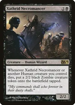 Xathrid Necromancer - Foil Magic 2014 LP MTG - Image 1