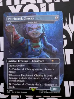 MTG Patchwork Chucky - Stuffy Doll Secret Lair Drop Regular NM - Image 1
