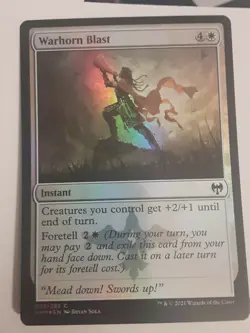 Warhorn Blast-Foil KHM MTG N/M SHIPS FREE!!!! - Image 1