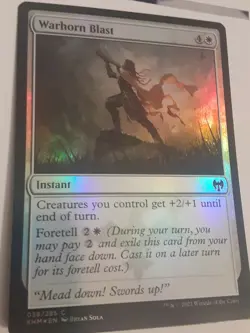 Warhorn Blast-Foil KHM MTG N/M SHIPS FREE!!!! - Image 2