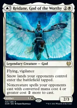 Reidane, God of the Worthy, Kaldheim, MTG, NM/M - Image 1