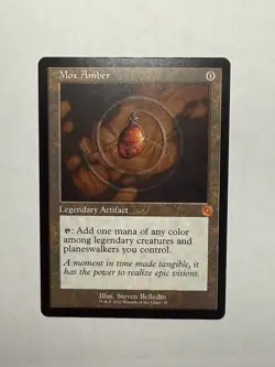 Mox Amber The Brothers' War: Retro Frame Artifacts Regular - NM #35 MtG - Image 1