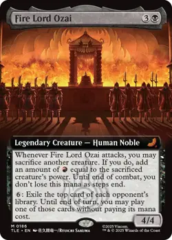 1 x Fire Lord Ozai - Extended Art - Avatar: The Last Airbender: Eternal-Legal - - Image 1