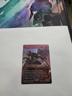 MTG - Eomer, Marshal of Rohan (Borderless) LTR Foil Rare #0428 - Image 2