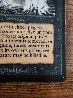 MTG Animate Dead ⭐BETA LP NICE!⭐ ⭐10 REAL HQ PICS! ⭐Rare Vintage 1993 Magic - Image 5