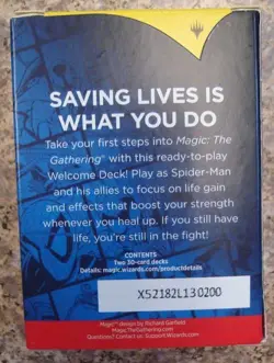 Spider-Man Magic the Gathering Welcome Deck Complete Set NEW - Never Opened - Image 3