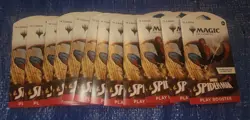 Magic MTG Spider-Man Play Booster Lot of 12 Packs FACTORY SEALED - Image 1