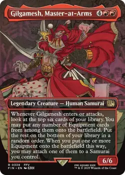 MTG Singles: Gilgamesh, Master-at-Arms (Borderless) - FINAL FANTASY (FIN) - NM - Image 1