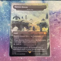 Barrow-Downs / Bojuka Bog (FOIL) x1- MTG Tales of Middle-earth Commander LTC 358 - Image 1