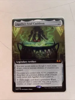 Agatha's Soul Cauldron (Extended Art) Wilds of Eldraine Regular - Image 1
